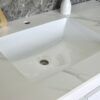 kara BV18WH-1500W Extra Deep Matt White Wall Hung Vanity - 1500x520mm - Clearance