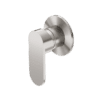 NRO01311DBN NR 3013-11D-BN Brushed Nickel 80mm Round Plate Shower Mixer