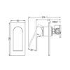 NRO21511CH Chrome Shower Mixer
