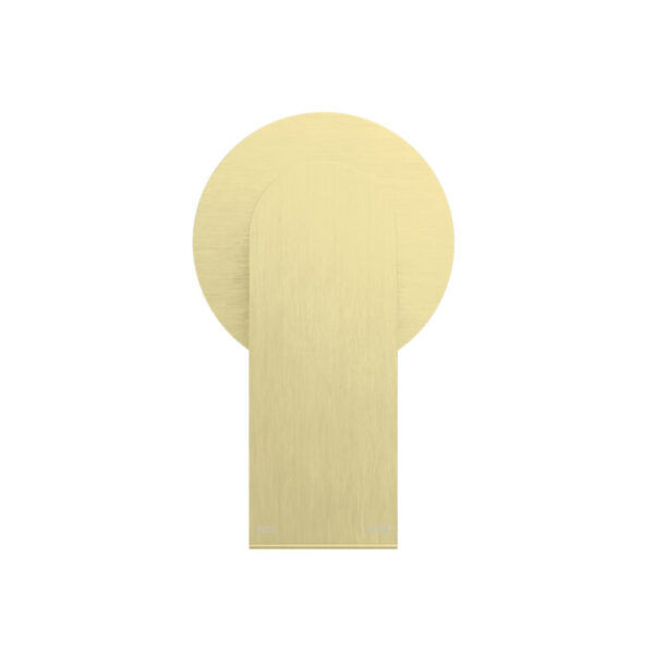 NRO21511DBG Brushed Gold 80mm Plate Shower Mixer