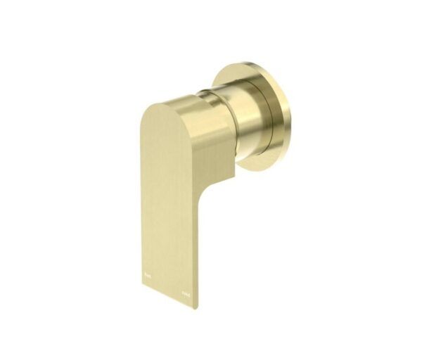 NRO21511DBG Brushed Gold 80mm Plate Shower Mixer