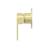 NRO21511DBG-2 NRO21511DBG Brushed Gold 80mm Plate Shower Mixer