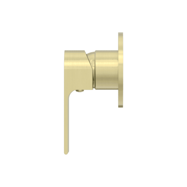 NRO21511DBG Brushed Gold 80mm Plate Shower Mixer