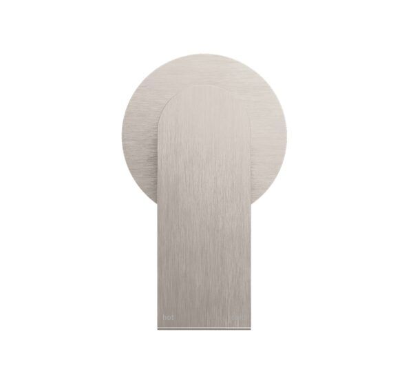NRO21511DBN Brushed Nickel 80mm Plate Shower Mixer