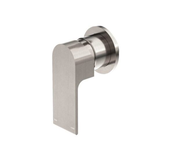 NRO21511DBN Brushed Nickel 80mm Plate Shower Mixer