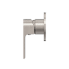 NRO21511DBN Brushed Nickel 80mm Plate Shower Mixer
