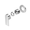 NRO21511DCH-6 NRO21511DCH Chrome 80mm Plate Shower Mixer