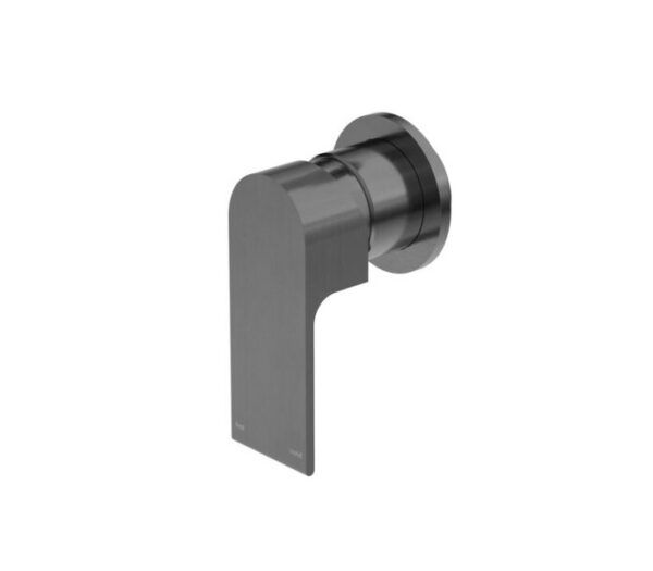 NRO21511DGM Gun Metal 80mm Plate Shower Mixer