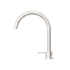 NRO21901BBN-3 NRO21901BBN Brushed Nickel Hob Basin Mixer Round Swivel Spout