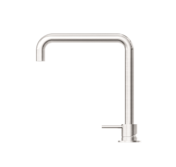 NRO21901CBN Brushed Nickel Hob Basin Mixer Square Swivel Spout
