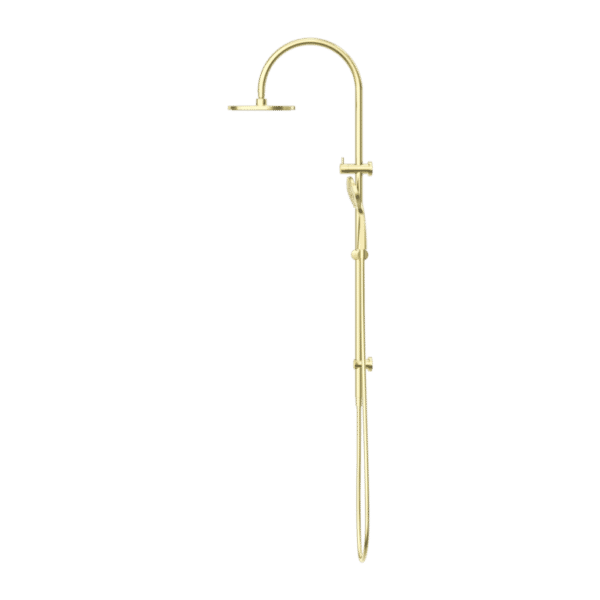 NRO21905BBG Brushed Gold Twin Shower Rail