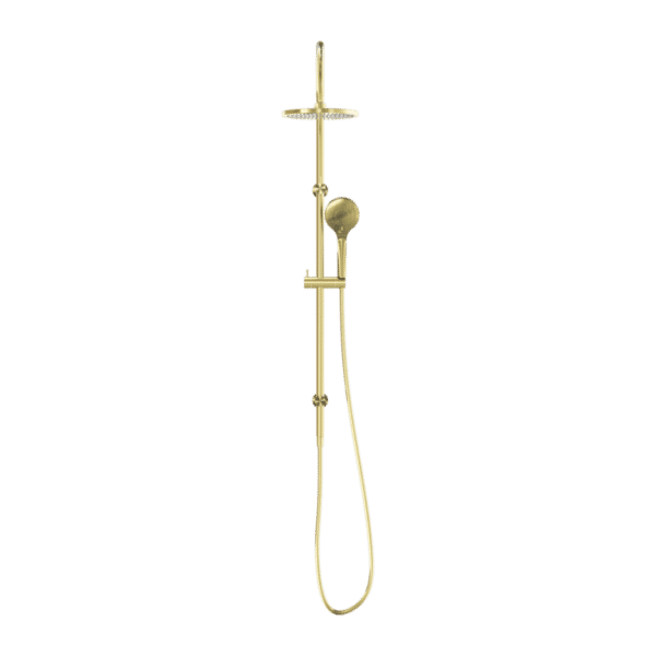 NRO21905BBG Brushed Gold Twin Shower Rail