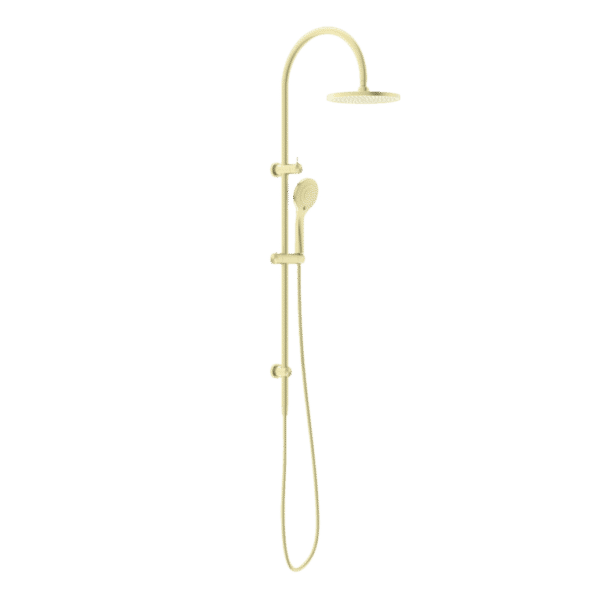 NRO21905BBG Brushed Gold Twin Shower Rail
