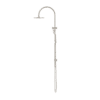 NRO21905BBN Brushed Nickel Twin Shower Rail with Air Shower