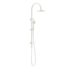 NRO21905BBN Brushed Nickel Twin Shower Rail with Air Shower