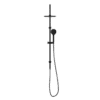 NRO21905BMB-2 NRO21905BMB Matt Black Twin Shower Rail with Air Shower