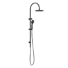 NRO21905BMB NRO21905BMB Matt Black Twin Shower Rail with Air Shower