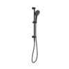 NRO21905GMB Matt Black Shower Rail with Air Shower II