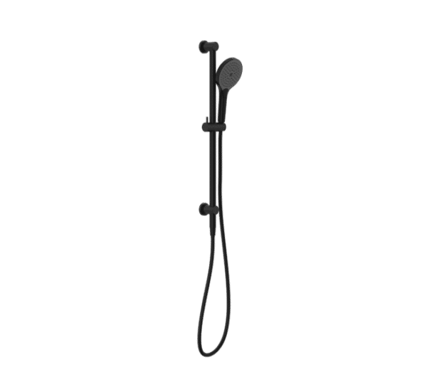 NRO21905GMB Matt Black Shower Rail with Air Shower II