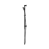 NRO21905GMB Matt Black Shower Rail with Air Shower II