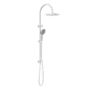 NRO21905HBN Brushed Nickel Twin Shower Rail with Air Shower II