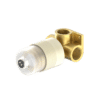 NRO21911BG Brushed Gold 80mm Plate Shower Mixer