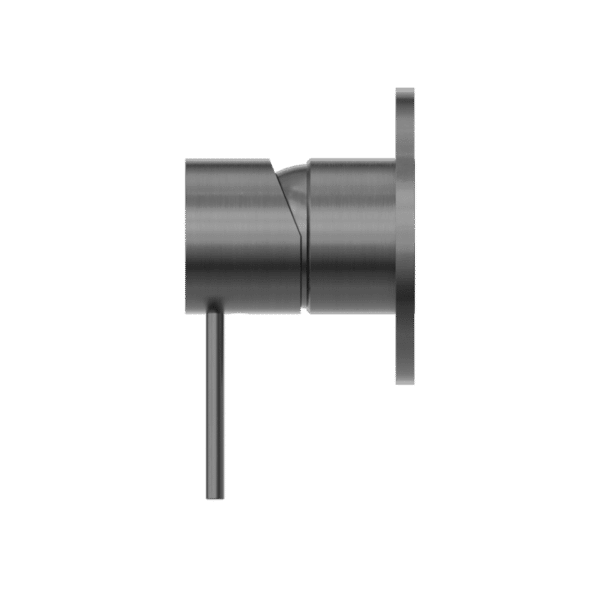 NRO21911GM Gun Metal 80mm Plate Shower Mixer