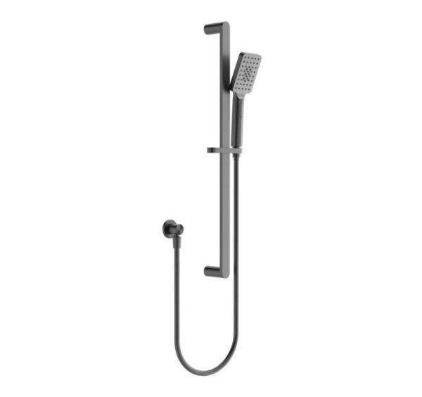 NRO30803GM Gun Metal Shower Rail