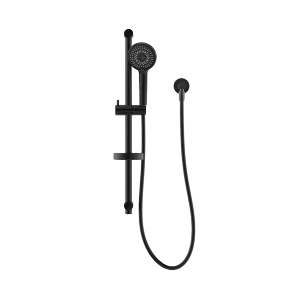 NRO315MB Matt Black Shower Rail