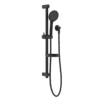 NRO315MB Matt Black Shower Rail