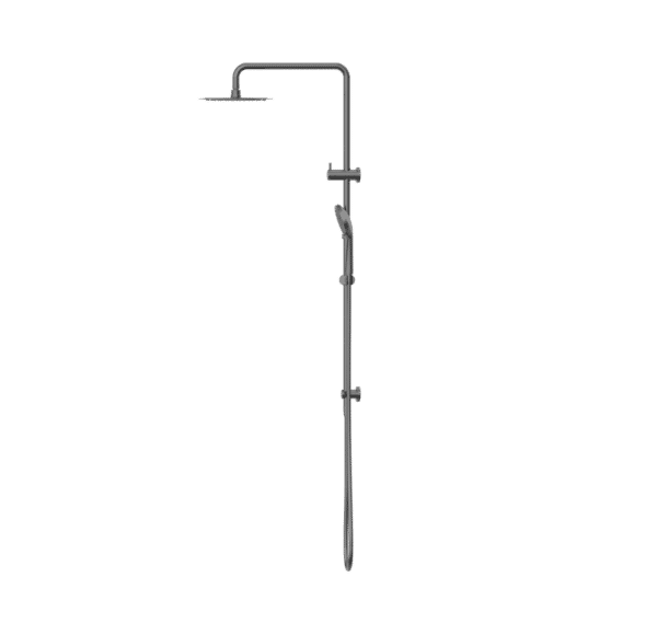 NRO32105DGM Gun Metal Twin Shower Rail