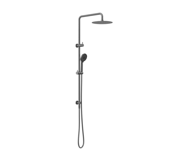 NRO32105DGM Gun Metal Twin Shower Rail