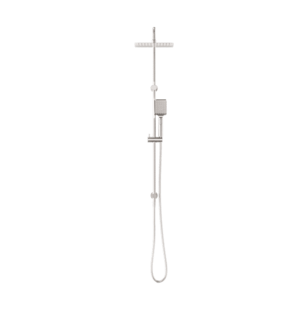 NRO32105EBN Brushed Nickel Twin Shower Rail