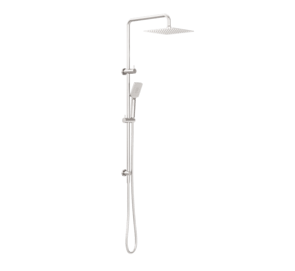 NRO32105EBN Brushed Nickel Twin Shower Rail