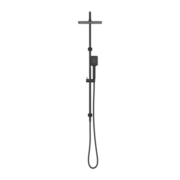 NRO32105EMB Matt Black Twin Shower Rail