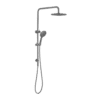 NRO50805AGM Gun Metal Twin Shower Rail