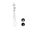 NRO51905BBN-2 NRO51905BBN Brushed Nickel Twin Shower Rail with Air Shower