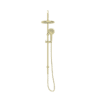 NRO51905EBG Brushed Gold Twin Shower Rail