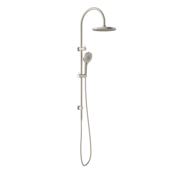 NRO51905EBN Brushed Nickel Twin Shower Rail