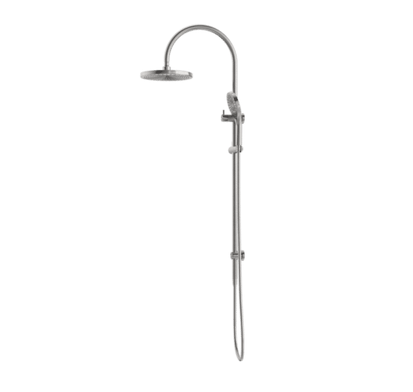 NRO51905EBN Brushed Nickel Twin Shower Rail