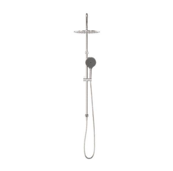 NRO51905HBN Brushed Nickel Twin Shower Rail with Air Shower II