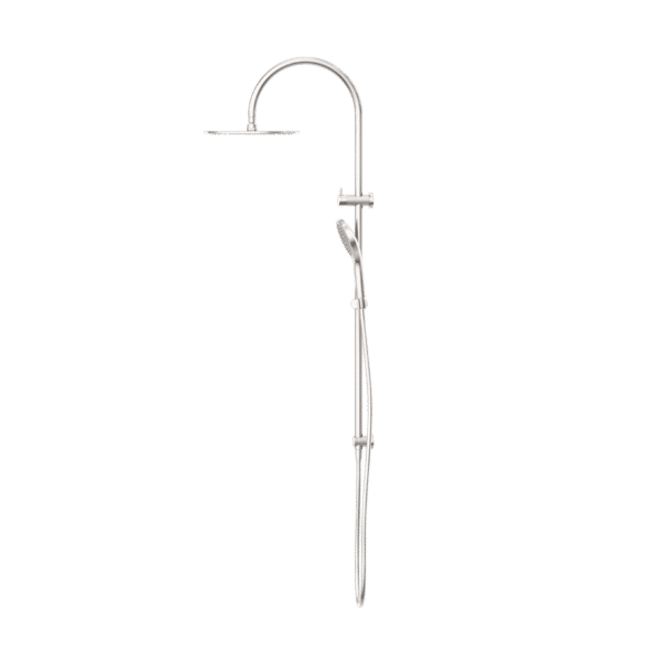 NRO51905HBN Brushed Nickel Twin Shower Rail with Air Shower II