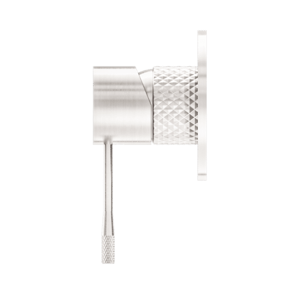 NRO51909BN Brushed Nickel 80mm Plate Shower Mixer