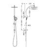 NRO80705EBN-1 NRO80705EBN Brushed Nickel Twin Shower Rail