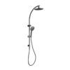 NRO80705EGM Gun Metal Twin Shower Rail