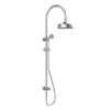 NRO9210501CH Chrome Twin Shower Rail with Porcelain Hand Shower