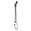 NROCS004MB Care Matt Black 25mm Grab Rail & Adjustable Shower Rail Set 900mm