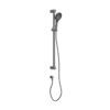 NROCS005GM Care Gun Metal 32mm Grab Rail & Adjustable Shower Rail Set 900mm