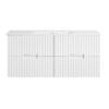 SG-86MW-1200 SG-86 Matt White Wall Hung Vanity - 1200x460mm