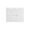 SG-86MW-750-2 SG-86 Matt White Wall Hung Vanity - 750x460mm